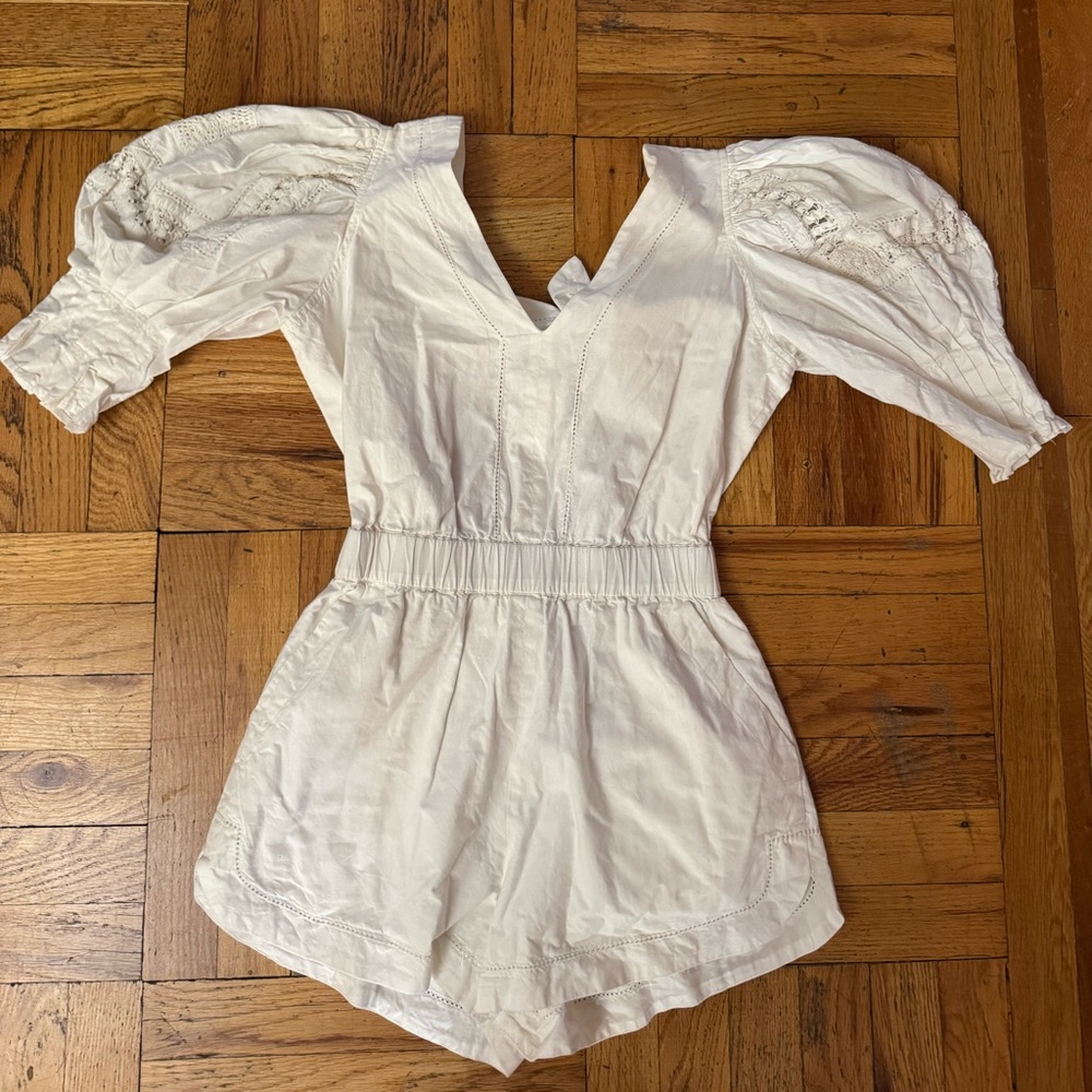 Sea New York Cream Jumpsuit